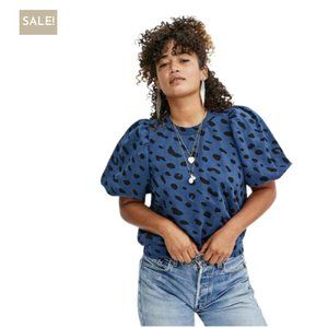 Clare V Puff Sleeve Sweatshirt